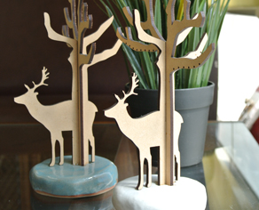 鹿アクセサリースタンド
